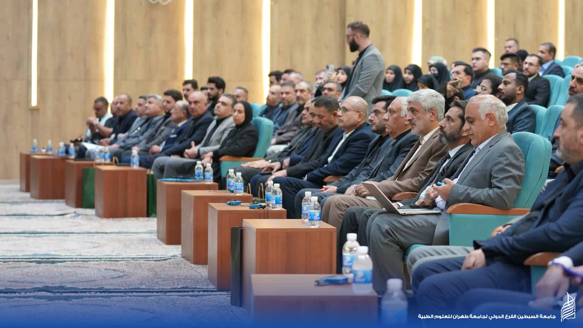 أنطلاق فعاليات مؤتمر حشد الطبابة الدولي العلمي الثاني في رحاب جامعة السبطين للعلوم الطبية .